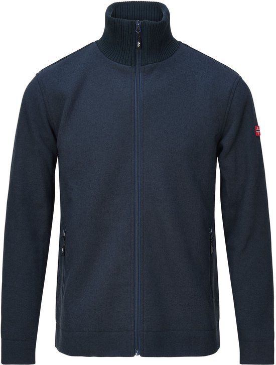 Nordberg Sweater Kjartan - Full Zip - Heren - Navy - Maat XXL