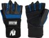 Gorilla Wear Dallas Gant de sport et de fitness Unisexe Noir/Bleu S