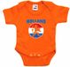 Bellatio Decorations Shoppartners Bv Oranje fan romper voor babys - Holland met oranje leeuw - Nederland supporter - Koningsdag / EK / WK romper / outfit 68