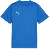 PUMA teamGOAL Jersey Jr Jongens sportshirt - Electric Blue Lemonade-PUMA White-PUMA Team Royal