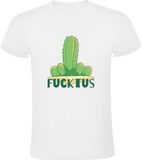 Merkloos F*cktus Heren T-shirt | cactus | plant | middelvinger | wilde westen | woestijn