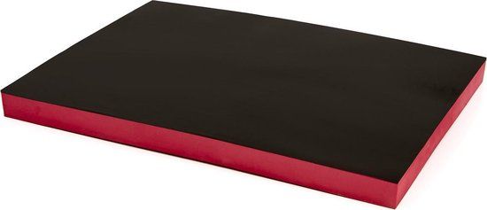 HBM Machines Foam Inlay 585 x 410 x 40 mm. voor Gereedschapswagen Rood