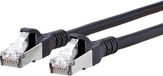 METZ CONNECT Cat6A netwerkkabel - Zwart - 3 meter