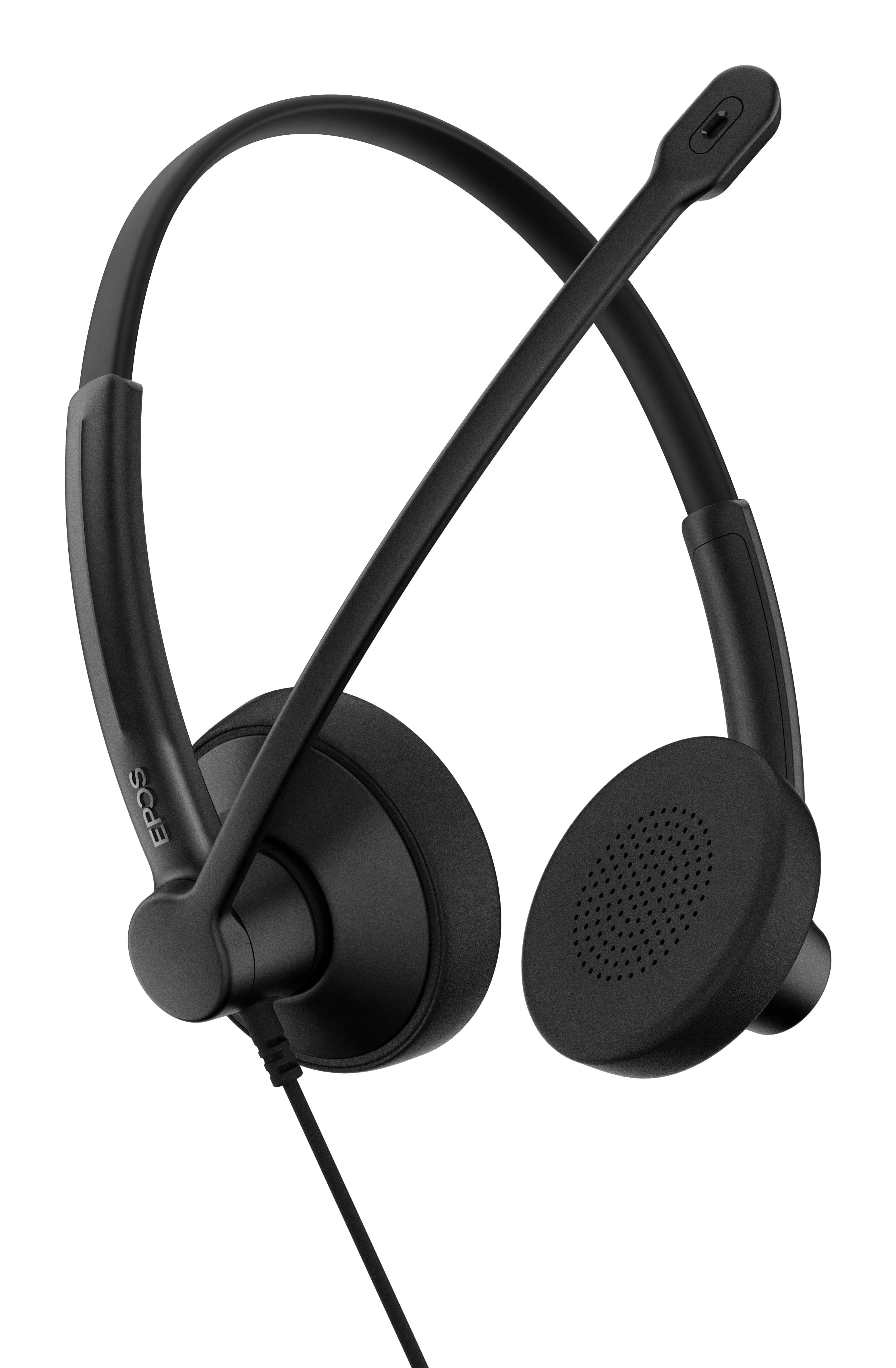 EPOS IMPACT 100 Headset Bedraad Hoofdband Kantoor/callcenter USB Type-C / USB Type-A Zwart