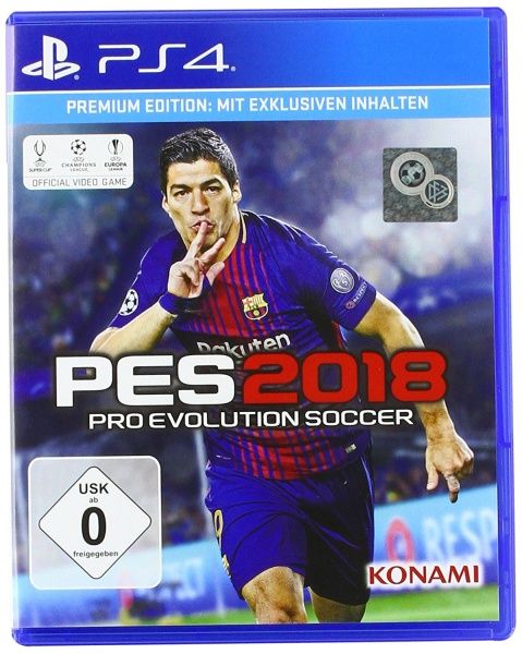 Konami Pro Evolution Soccer 2018 Premium Edition PlayStation 4