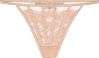 Hunkemöller Dames Lingerie String Maxime - Beige - maat XL