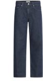 Casual Friday Wide Leg Jeans CFHallund W34 x L34 Unwashed Blue Denim Katoen