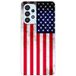 Samsung Siliconen hoesje compatibel met Galaxy A33 5G Amerikaanse vlag