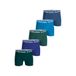 Björn Borg boxershorts - blauw/groen (set van 5)