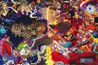 ABYSTYLE Poster One Piece - 1000 Logs Final Fight 91,5x61cm