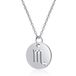 LGT JWLS Lookinggoodtoday Sterrenbeeld Schorpioen Dames Ketting Zilverkleurig Ronde Hanger