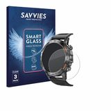 Savvies 3 Stuks Screenprotector voor Lemfo Smartwatch 1.39" - Transparant