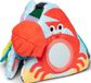 Melissa & Doug Ocean Tummy Time Triangle Babyspeelgoed, zacht sensorisch speelgoed met textuur, spiegel, vloerspeelgoed voor pasgeborenen tot 6 maanden