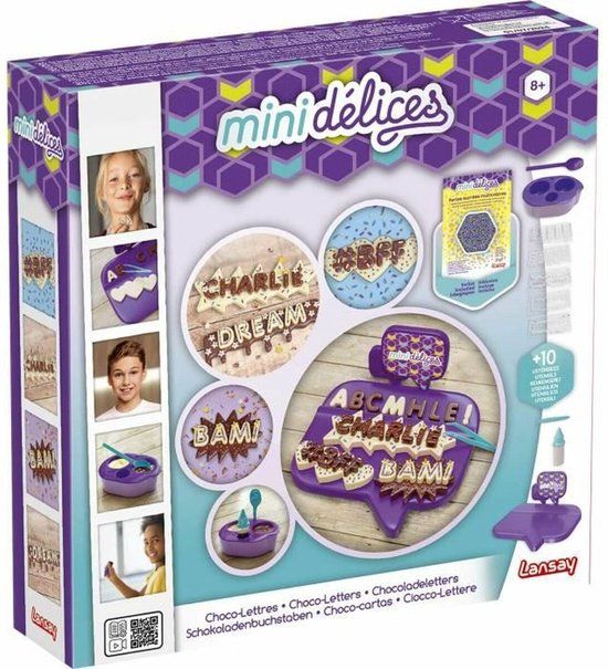 Lansay Mini Délices Choco Letters Zoetwaren Vaardigheidsspel