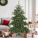 Prolenta Maison Exclusive Kunstkerstboom, inklapbaar, groen, 150 cm, PVC en staal