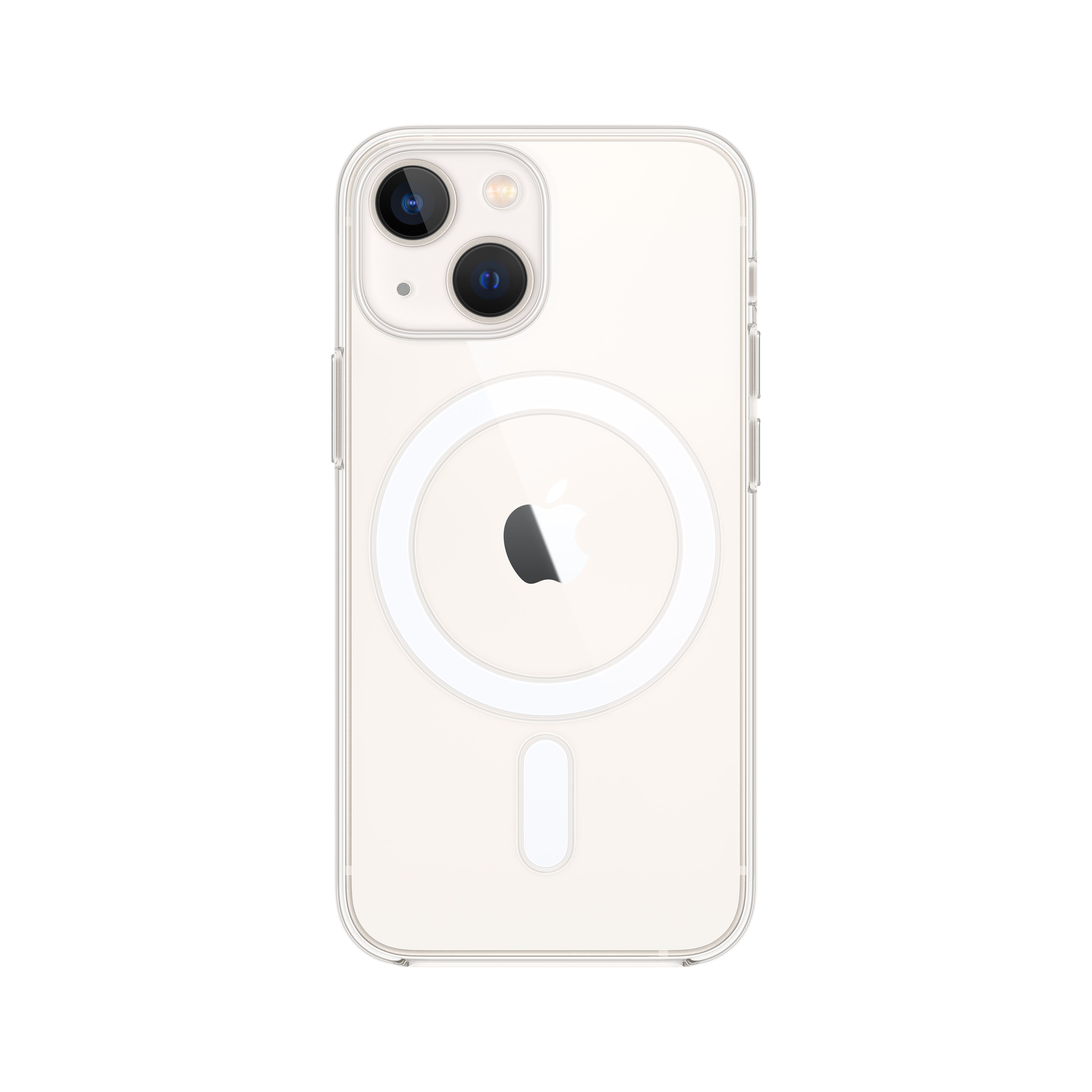 Apple iPhone 13 mini - Transparant Hoesje - Met MagSafe