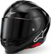 Alpinestars Supertech R7 Casque - Noir Brillant - L