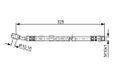 BOSCH Bremsschlauch 1987476394