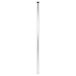 Wagner 12158201 Teno meubelvoet, Ø 30 x 823 mm, individueel te combineren met TENO en QuickClick-systeem, verchroomd staal, belastbaar tot 50 kg