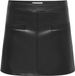 Only Rok Onlneli Hw Faux Leather Skirt Cc Pn 15376859 Black Dames Maat - M