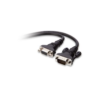 Belkin F2N025BT3M VGA Kabel - 3m - Zwart