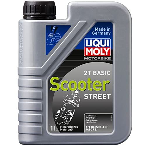 LIQUI MOLY Motorbike 2T Basic Scooter | 1 L | Motorfiets 2-taktolie | SKU: 1619