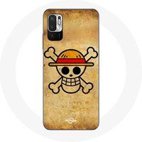 Maniacase Hoesje voor Xiaomi Redmi Note 10T 5G Manga One Piece Schedel