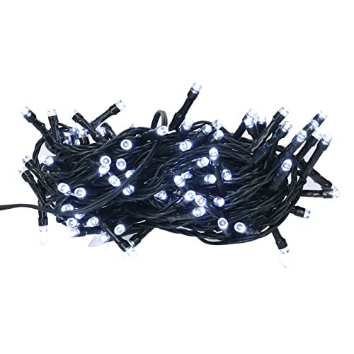 Vacchetti Lichtsnoer 180 led koud, 12 m lang, binnen/buiten met controller