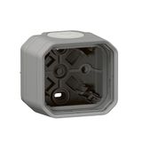 Opbouwdoos Legrand Opbouwdoos - 1-voudig - grijs - plexo 069651l
