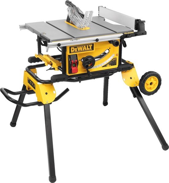 DeWalt DWE7492SET Zaagtafel (DWE7492) met verrijdbaar onderstel (DWE74912) - 2000W - 250 x 30mm