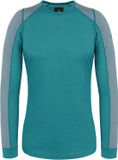 NORMANI Dames Merino shirt met lange mouwen Goulburn petrol XXL