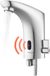 Vevor Touchless Badkamerspuit, Automatische Bewegingssensor Toilette Spuit, Handsfree Aanpasbare Koud Warm Enkelknoop Watermengelaar Batterijbediend Voor 9,5 mm Pipe, Chromplating Zilver