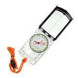 Sun Company Sighting Map Compass met instelbare helling, handheld oriënteering, baseplate kompas voor wandelen, rugzakwandelen en survivalnavigatie
