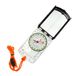 Sun Company Sighting Map Compass met instelbare helling, handheld oriënteering, baseplate kompas voor wandelen, rugzakwandelen en survivalnavigatie