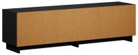 Support TV 140 x 34,5 x 40 cm Noir Bois modifié