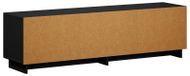 Support TV 140 x 34,5 x 40 cm Noir Bois modifié