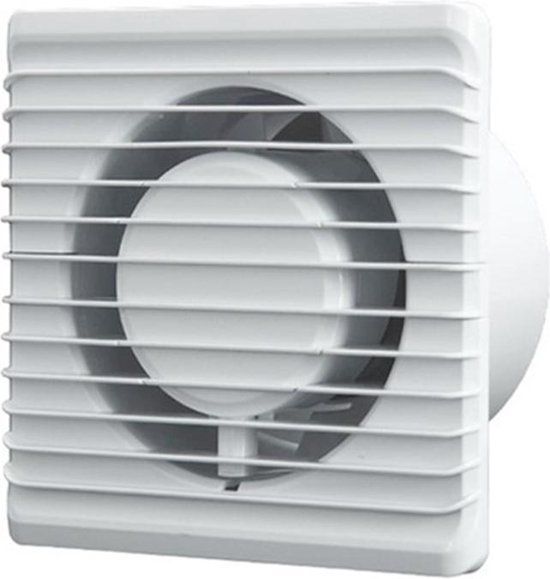Air Roxy Badkamerventilator - 125 mm - Wit - Energiezuinig en Stil