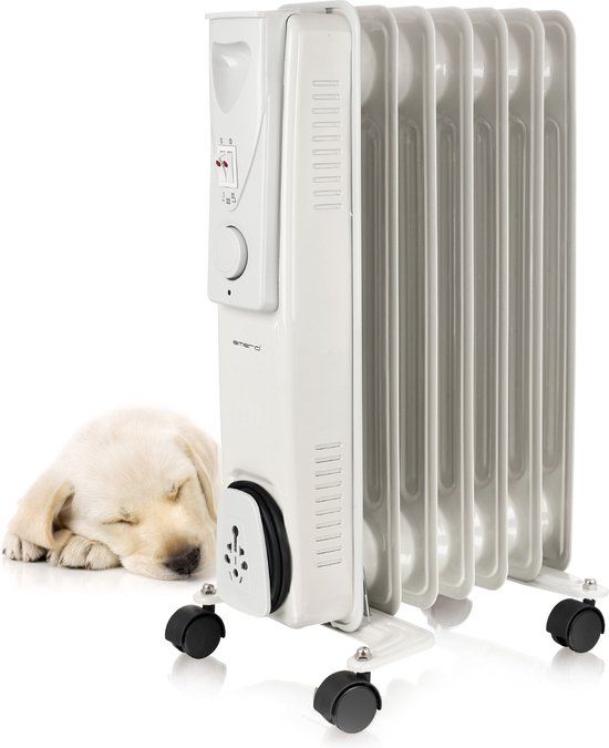 Emerio HO-124421 Olie Radiator - 1500W - Wit