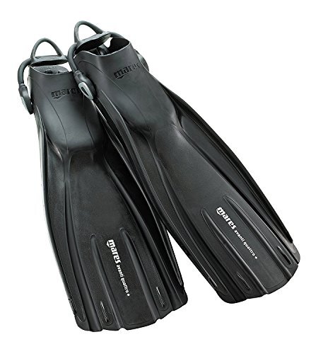 Mares Fins Avanti Quattro +, Pinne Ja Onder, Zwart, Sar, Unisex-Volwassene