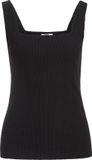 WE Fashion Dames singlet van ribstof