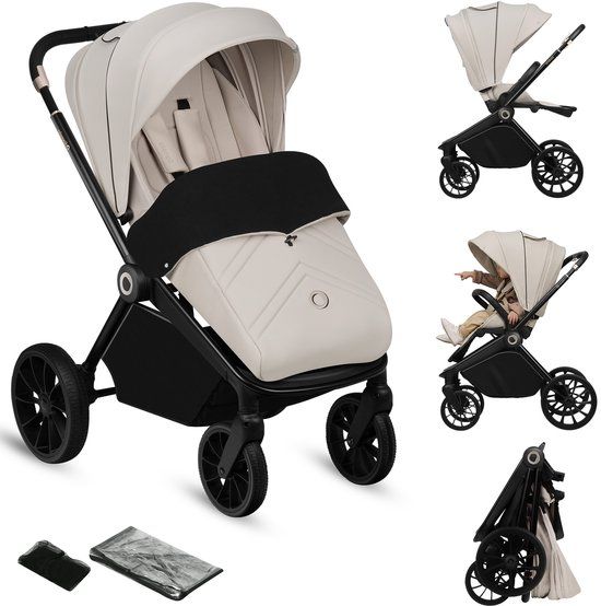 Lionelo Mika Plus Kinderwagen - Beige