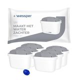 Wessper Filterpatronen voor Hard Water, Extra PIN voor Brita-Kan - 6 stuks