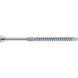 Hobotec 900782 Houtboorschroef 3.2X 25 Torx 10 Roestvrij Staal Gehard Met Sierkop, Zilver, 3,2x25