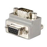Rechte StarTech Rechte hoek VGA-naar-VGA-kabeladapter type 2 - M/F