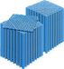 VEVOR In elkaar grijpende tegels 55 stuks vloertegels drainage vloertegels, vloertegels 30 x 30 cm buiten vierkante vloertegels terras PVC vloertegels badkamer, toilet, blauw