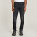 G-Star D-Staq 5-pkt Slim Heren Jeans Antic Charcoal