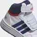 adidas Sportswear Hoops Mid Schoenen - Kinderen - Wit - 25.5