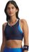 Under Armour Ua Crossback Mid Open Rug Sportswear Top Dames Blauw L