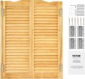 VEVOR Saloondeur Dubbele Draaideur Gebogen 907x28x1060mm Houtkleur