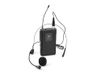 Omnitronic Porty-8A émetteur de poche avec microphone serre-tête (863,1 MHz)